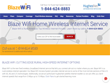 Tablet Screenshot of blazewifi.com